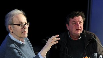 Peter von Bagh ja Aki Kaurismäki