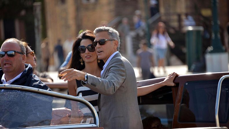 Amal Alamuddin ja George Clooney