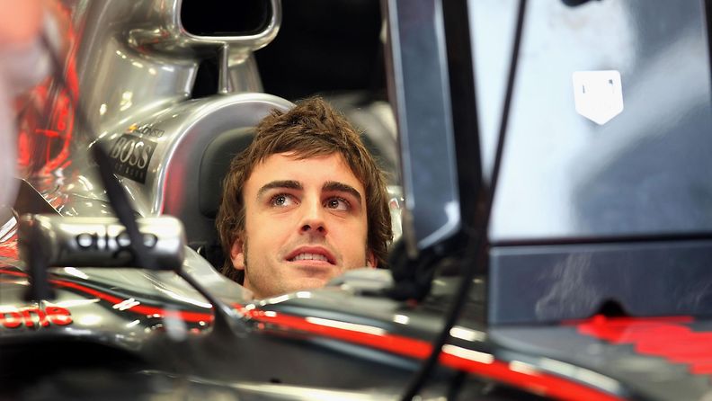 Fernando Alonso McLarenissa vuonna 2007