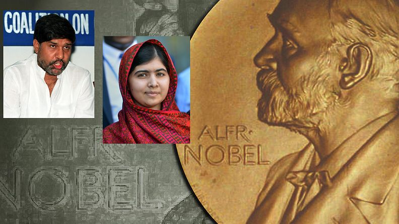 Nobel Malala Yousafzai ja Kailash Satyarthi
