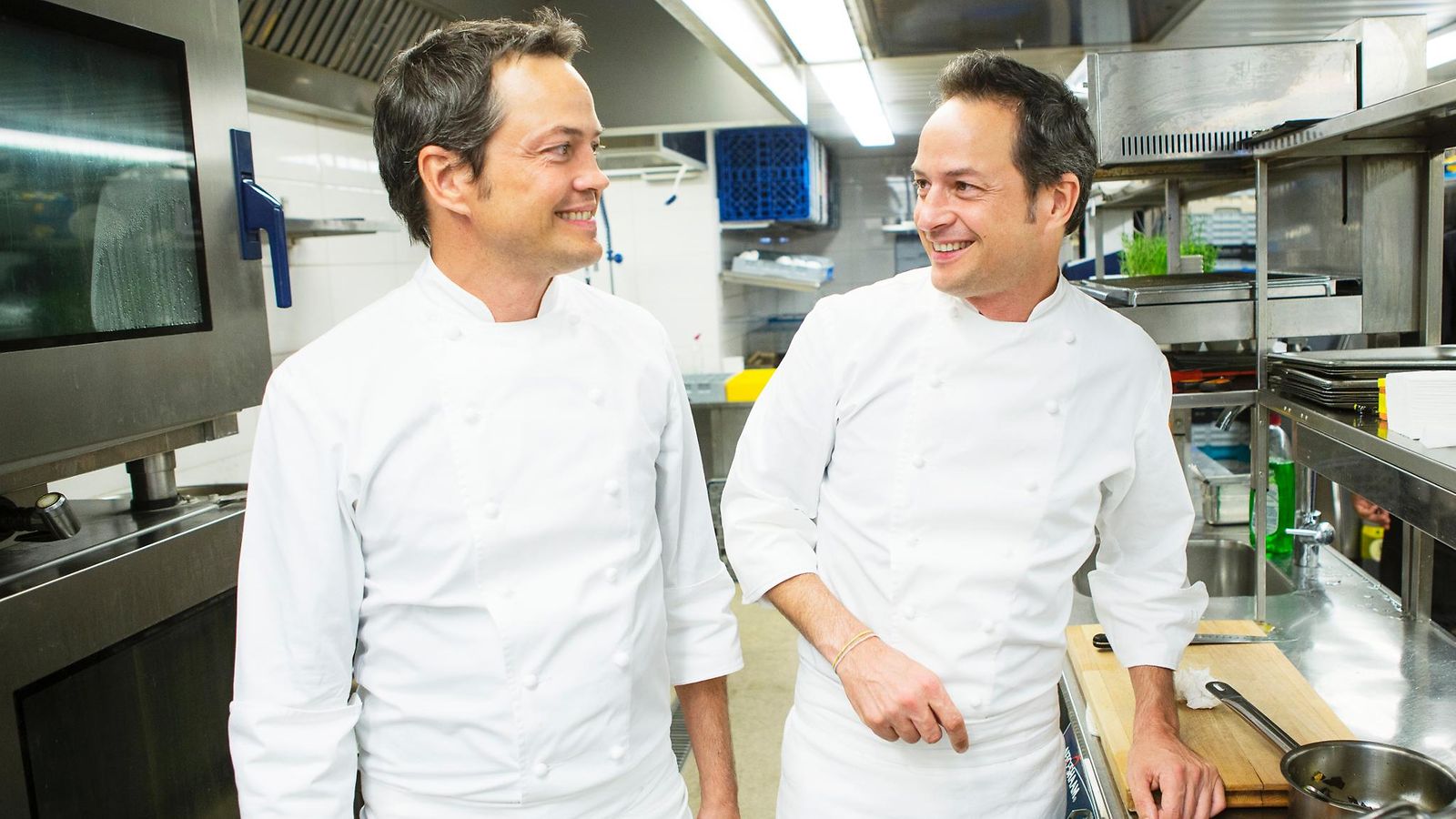 Javier ja Sergio Torres ravintola Pinellassa Food&Fun-festivaaleilla Turussa 2014.