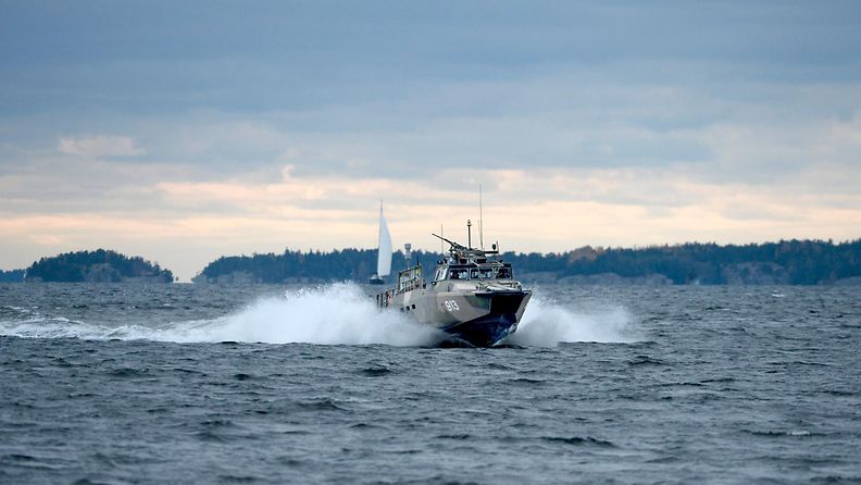 ruotsi sukellusvenejahti taisteluvene stridsbåt