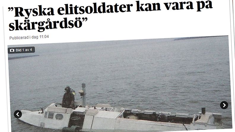 Kuvakaappaus Dagens Nyheterin nettisivuilta.