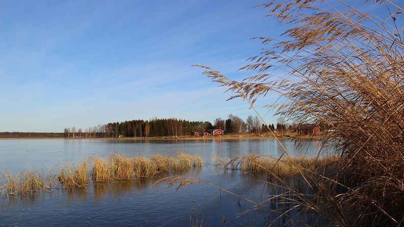 Syyspäivä Utajärvellä 23. lokakuuta 2014. Lukijan kuva: Sinikka Kujala