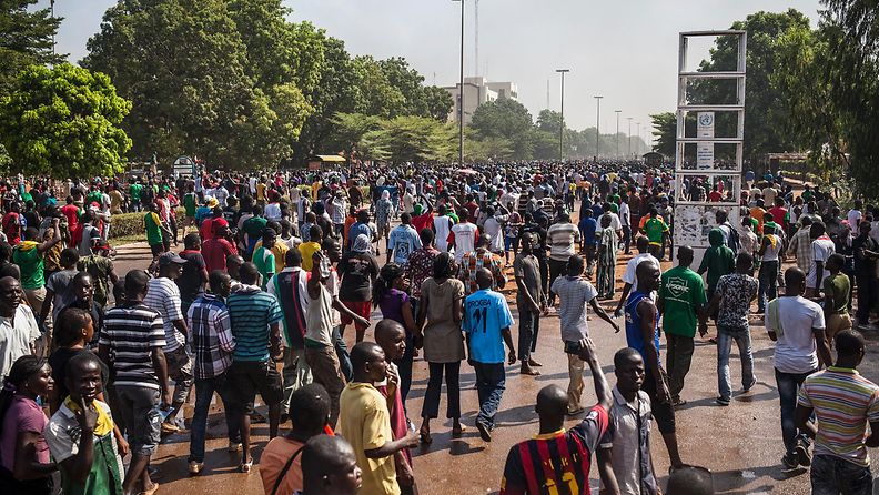 Burkina faso mielenosoitus