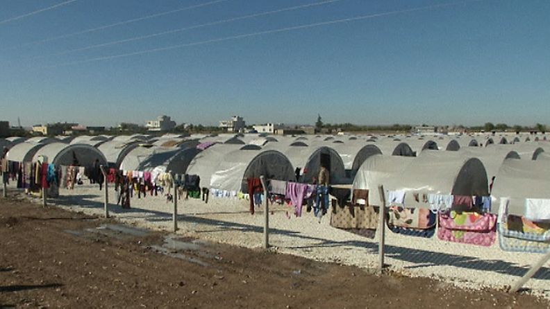 Turkki pakolaisleiri pakolainen Isis Syyria 