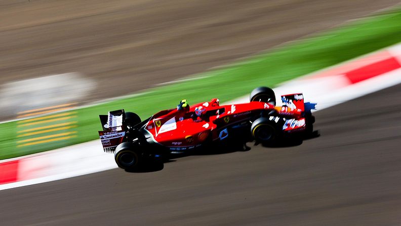 Kimi Räikkösen Ferrari (2)