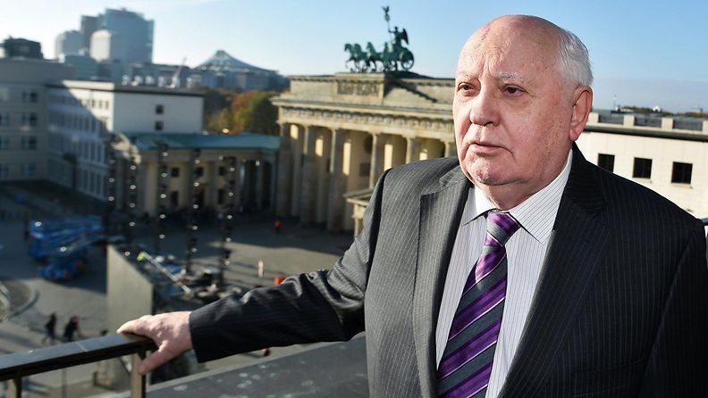  Mihail Gorbatshov Berliinissä 8.11.2014