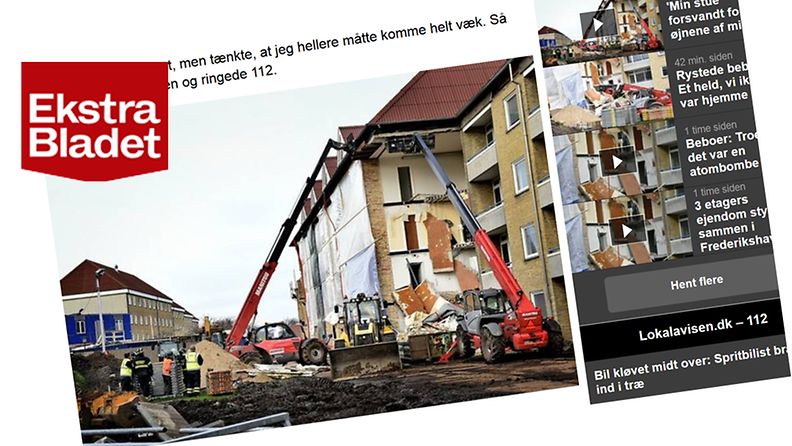 Fredrikshavn tanska talo sortuu romahtaa Ekstra Bladet