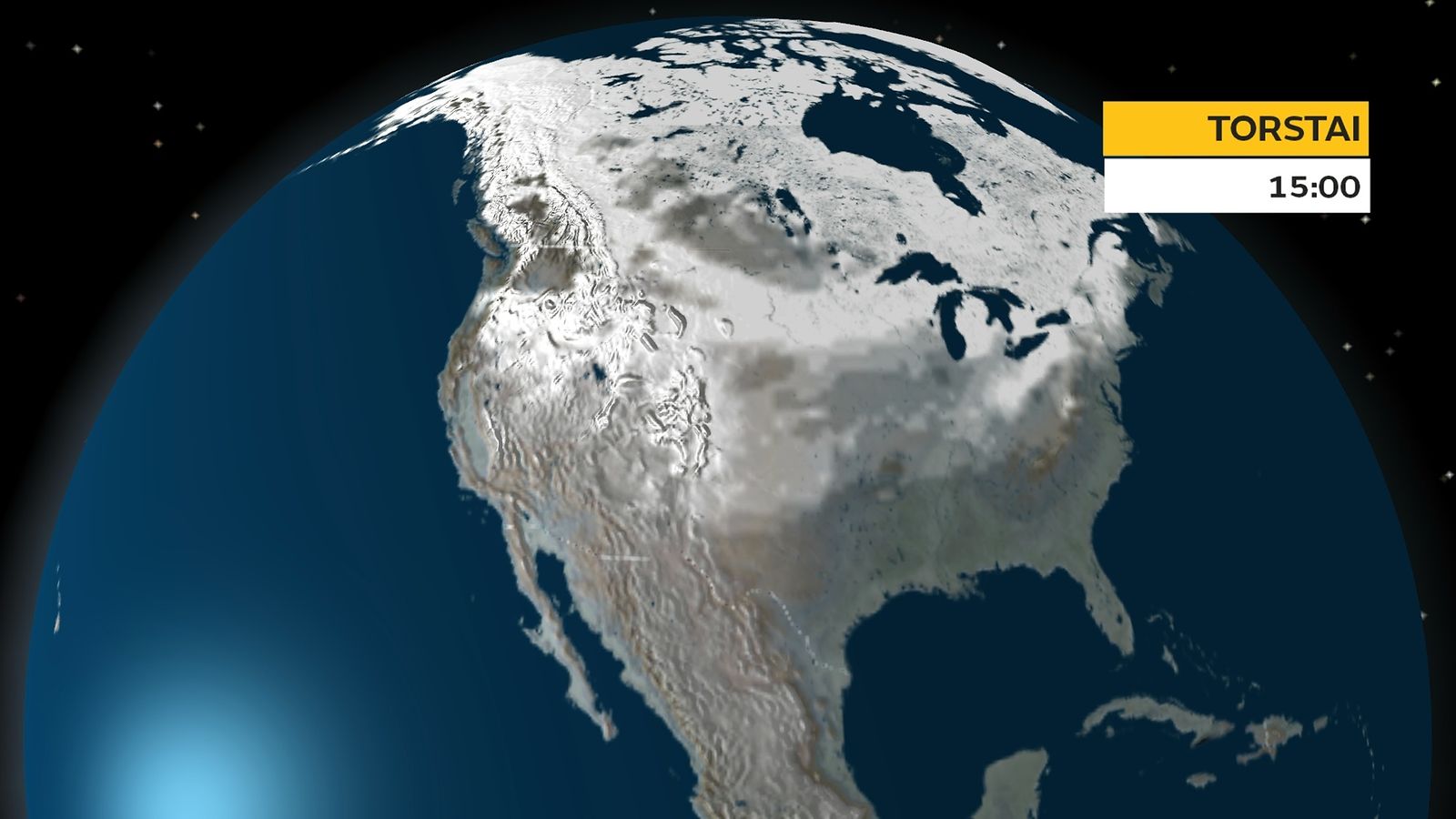 Kartta paljastaa: Näin laajalti on lunta Yhdysvalloissa 