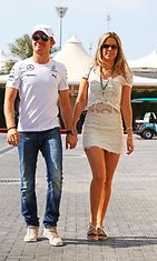 Nico Rosberg ja Vivianne Sibold