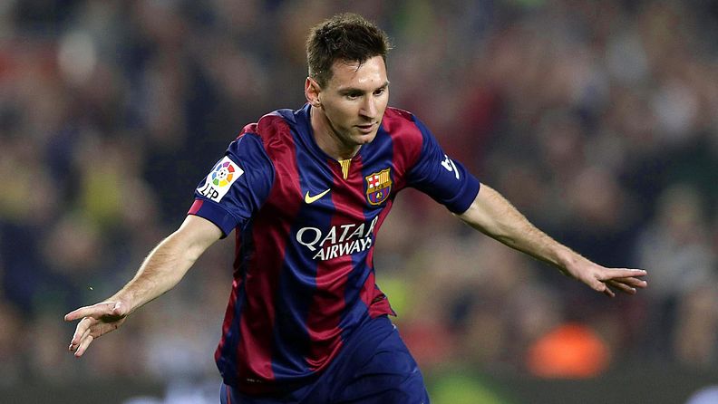 Lionel Messi juhlii La Liga -uransa 251. maalia.
