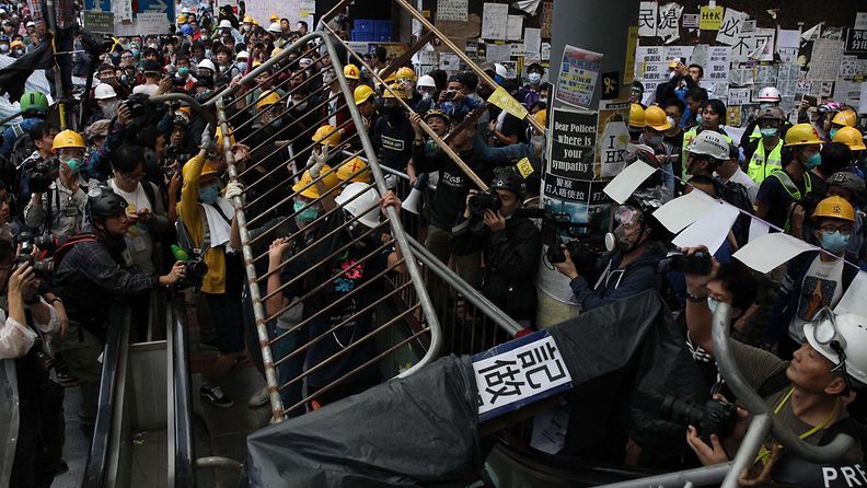 Hongkong mielenosoitus 