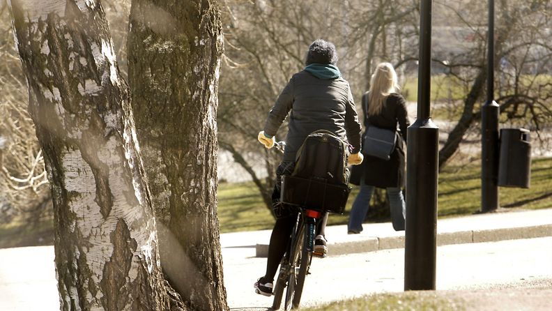 Suomalaiset vaihtavat pyöränsä uuteen keskimäärin kymmenen vuoden välein. Kuva: Lehtikuva