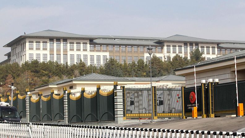 presidentin palatsi Turkki Ankara