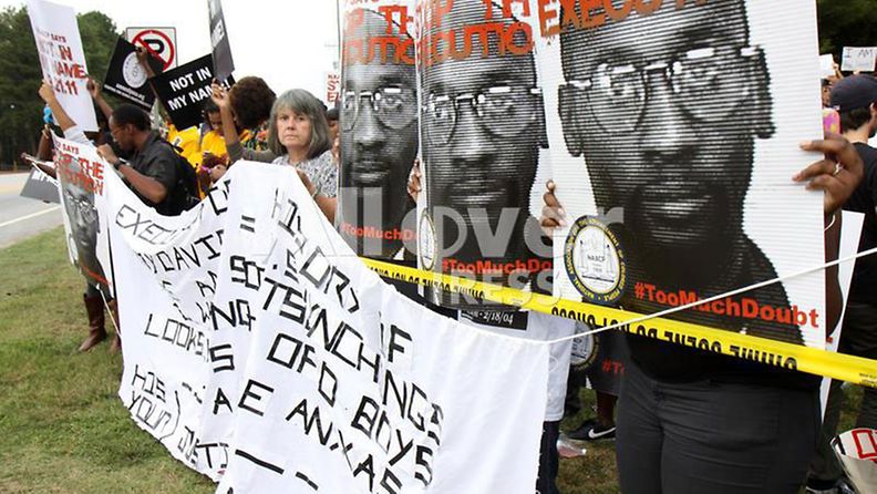 Troy Davis mielenosoitus