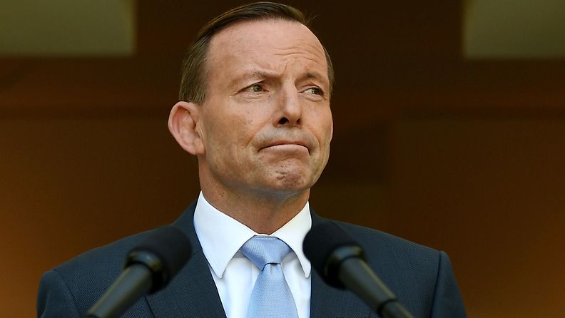 Australian pääministeri Tony Abbott.