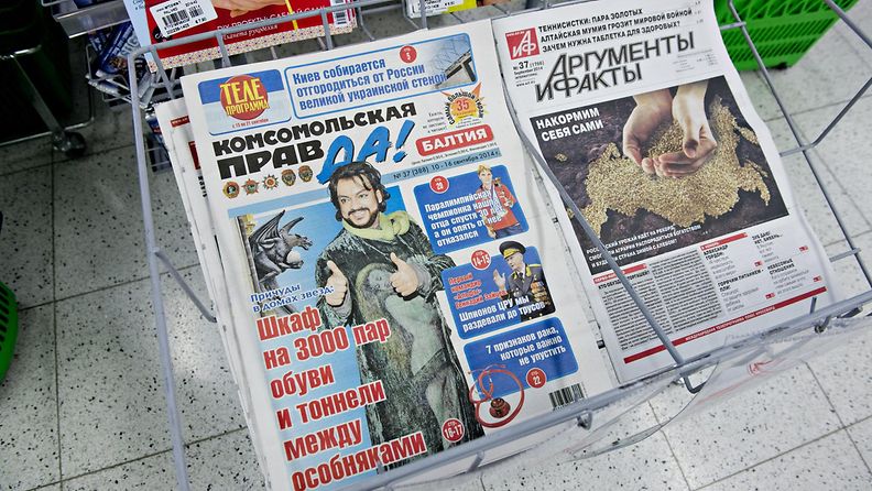 Venäläisiä lehtiä