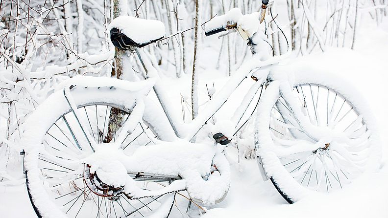 Reijo Juutinen lumi polkupyörä