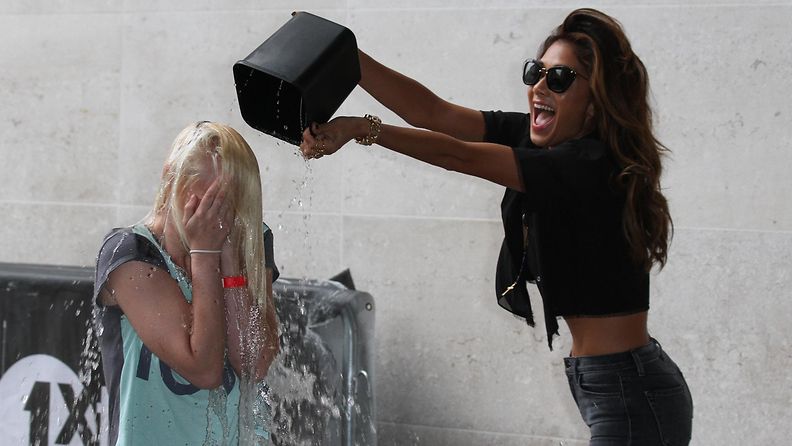 Ice Bucket Challenge ja Nicole Scherzinger