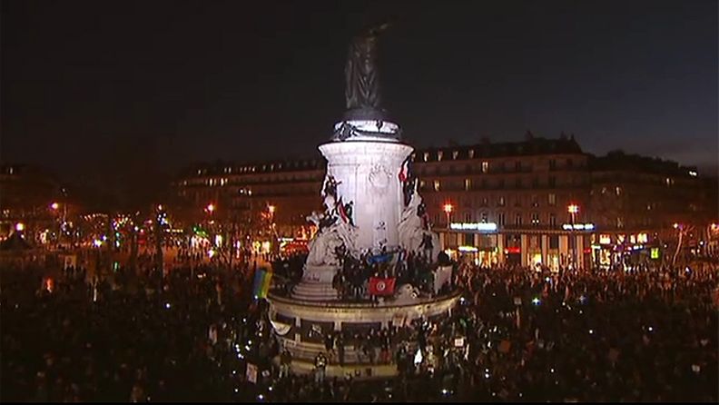 ranska pariisi marssi kuvakaappaus
