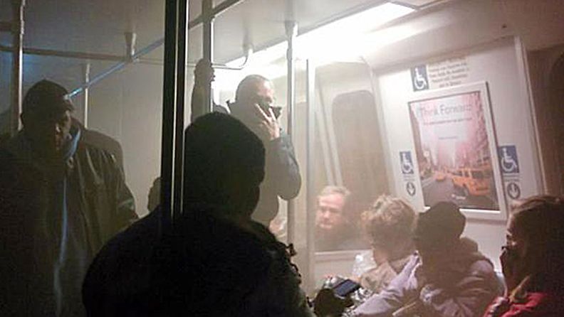 Washington metro onnettomuus savu
