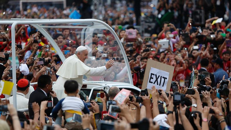 Paavi Franciscus Filippiineillä 