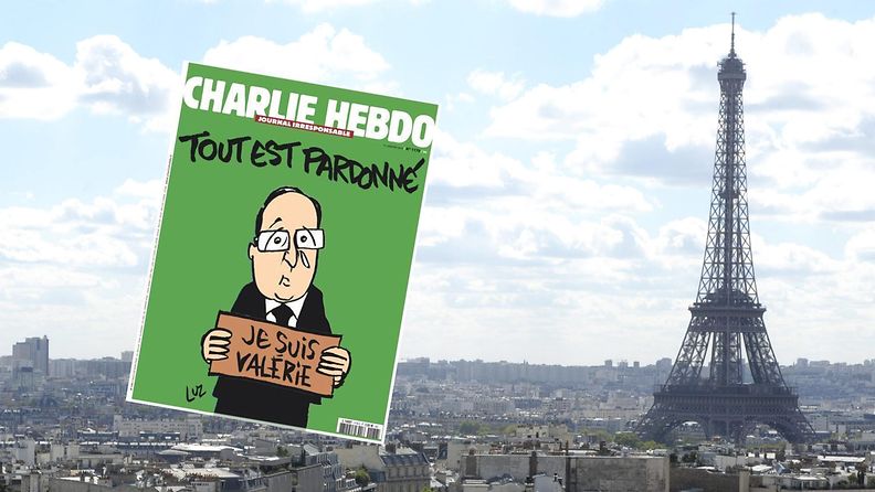 Petäistön lähettämä Charlie Hebdo-kansi