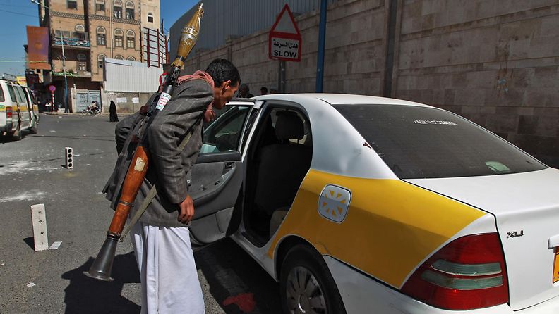 Jemen Sanaa vallankaappaus Houthi kapinallinen