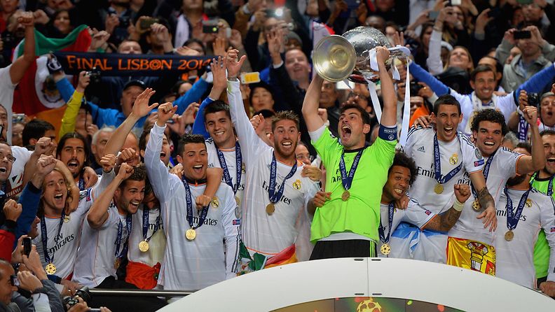 Real Madrid juhli historiansa 10. Mestarien liiga -mestaruutta viime keväänä.