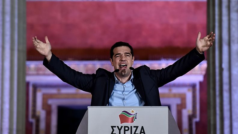Syriza, Kreikka, Tsipras