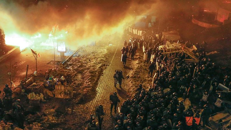 Ukraina, Kiova, vallankumous, mielenosoitus 2