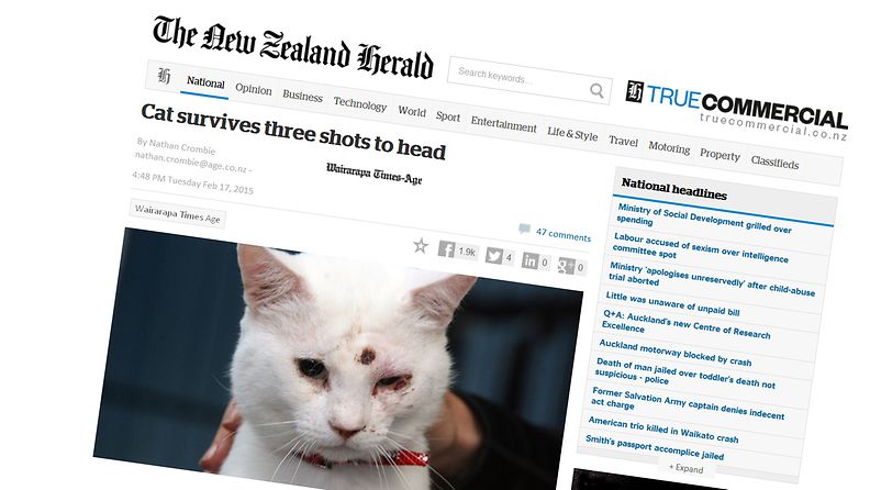 Santa-kissa New Zealand Herald