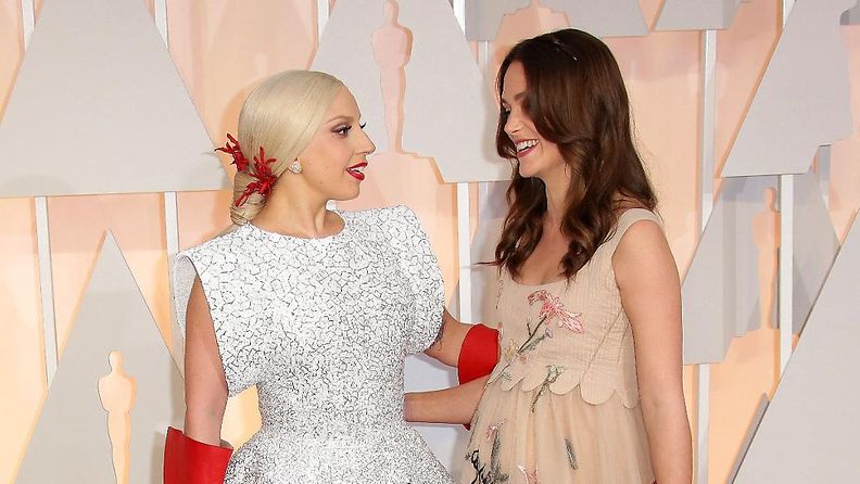 Lady Gaga ja Keira Knightley Oscar-gaala 2015