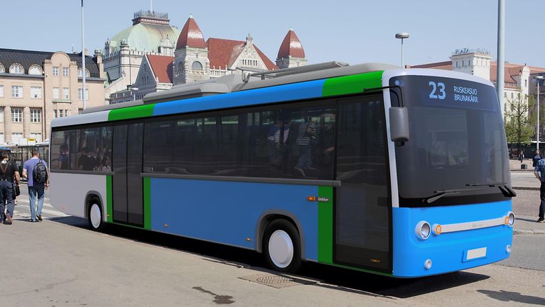 Helsingin seudun liikenne (HSL) hankkii Linkkeriltä 12 sähköbussia