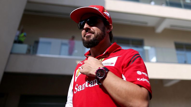 Fernando Alonso ajoi Ferrarilla viisi kautta.