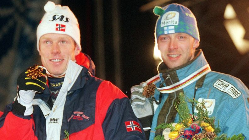 Björn Dählie ja Mika Myllylä, 1997