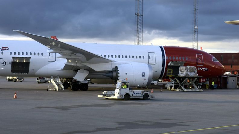 Norwegian lentokone yhtiö lakko