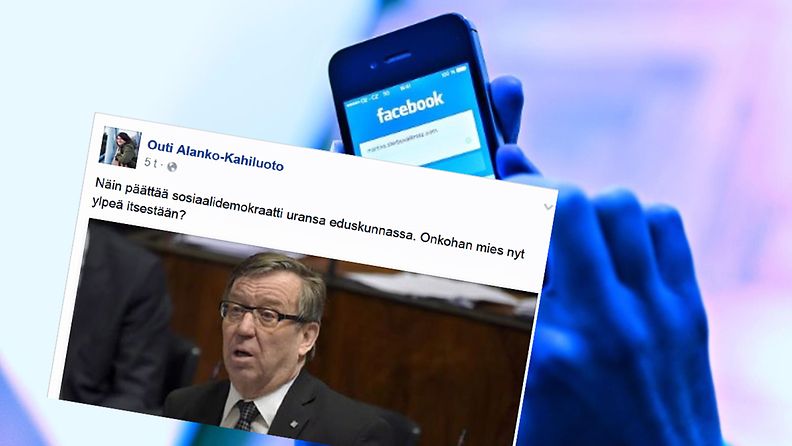 Outi Alanko-Kahiluoto Facebook Rajamäki