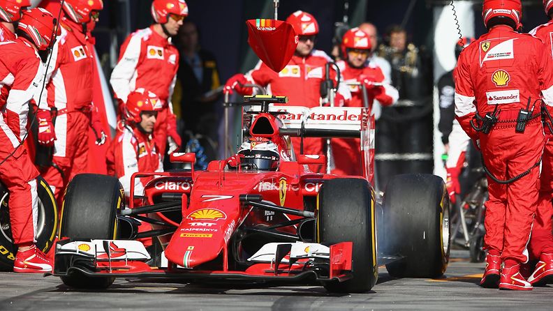 Kimi Räikkönen, 2015, Ferrari, Australia