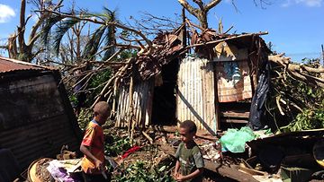 Vanuatu tuho myrsky