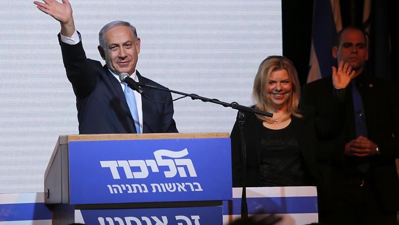 Netanjahu, Israel, vaalit 17.3. 2015