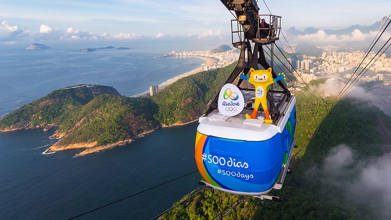 Rio olympialaiset kuvitus