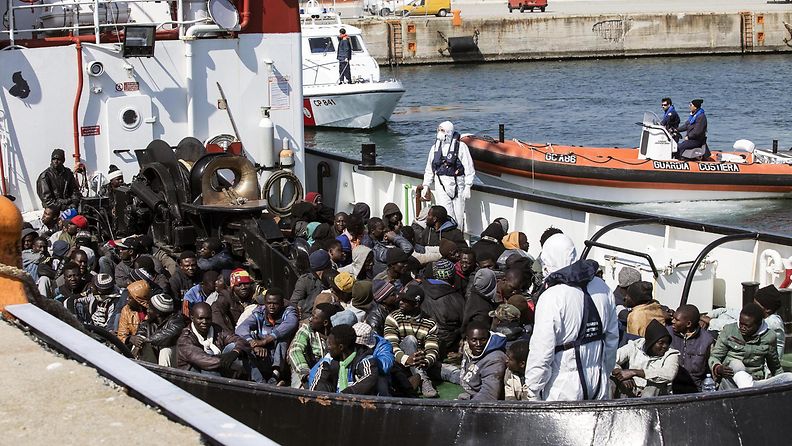 pakolainen Välimeri