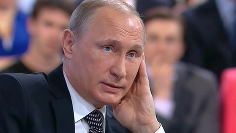 Putin suoralinja Kreml tiedotustilaisuus