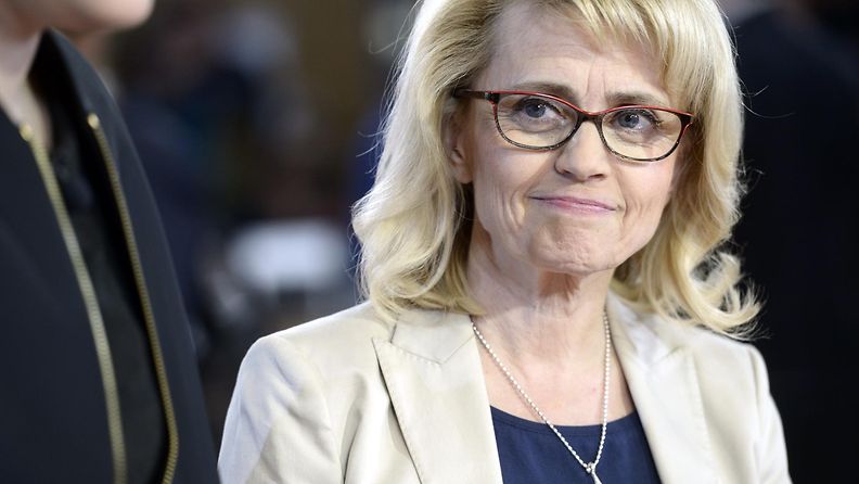 29199050 Vaalit 2015 tulosilta Kristillisdemokraattien puheenjohtaja Päivi Räsänen