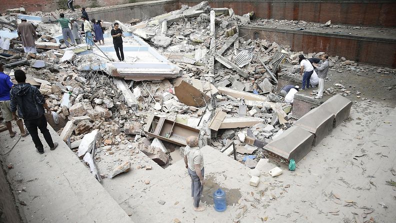 maanjäristys Nepal
