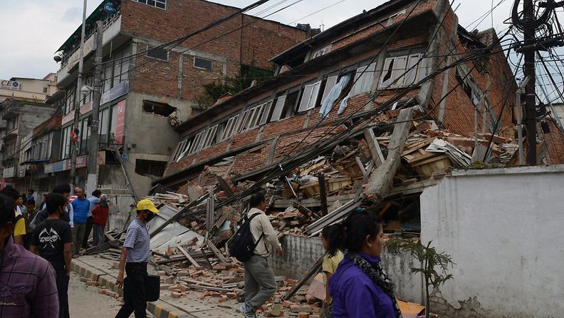 nepal maanjäristys kathmandu järistys 12