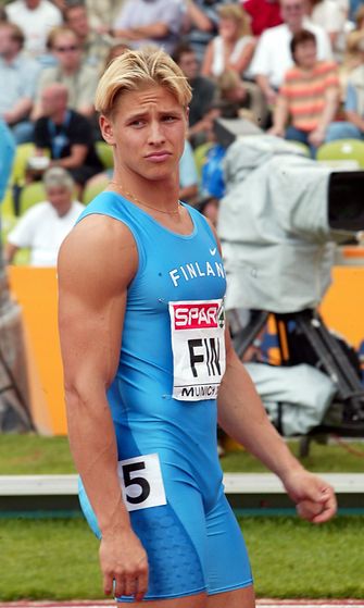 Markus Pöyhönen EM-kisoissa vuonna 2002
