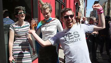 Irlanti äänestys homoliitot avioliitto homo